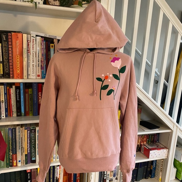 Champion X Steffi Lynn Onward & Upward Reverse Weave Hoodie Sweatshirt - Picture 10 of 15